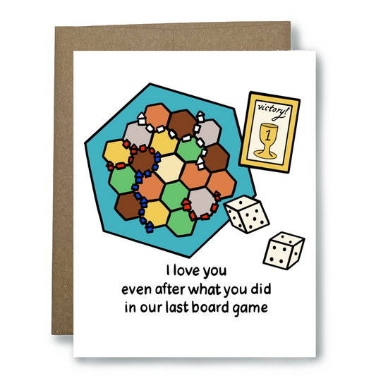 Love & Board Games Card