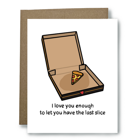 Love & Pizza Card