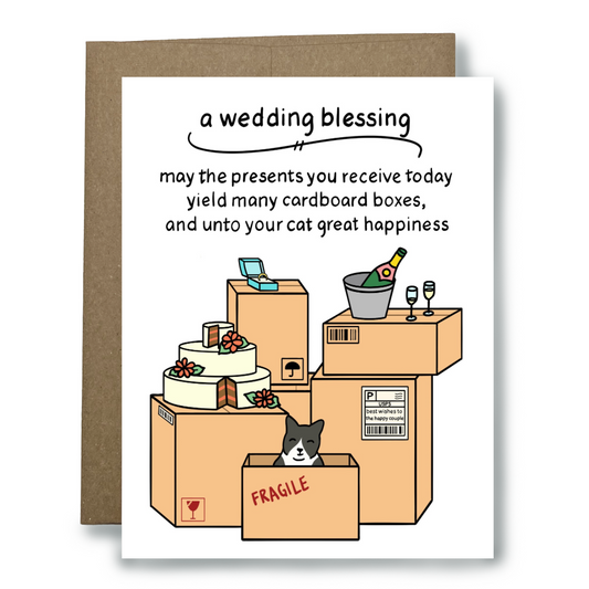 Congrats on Getting Married... for your cat