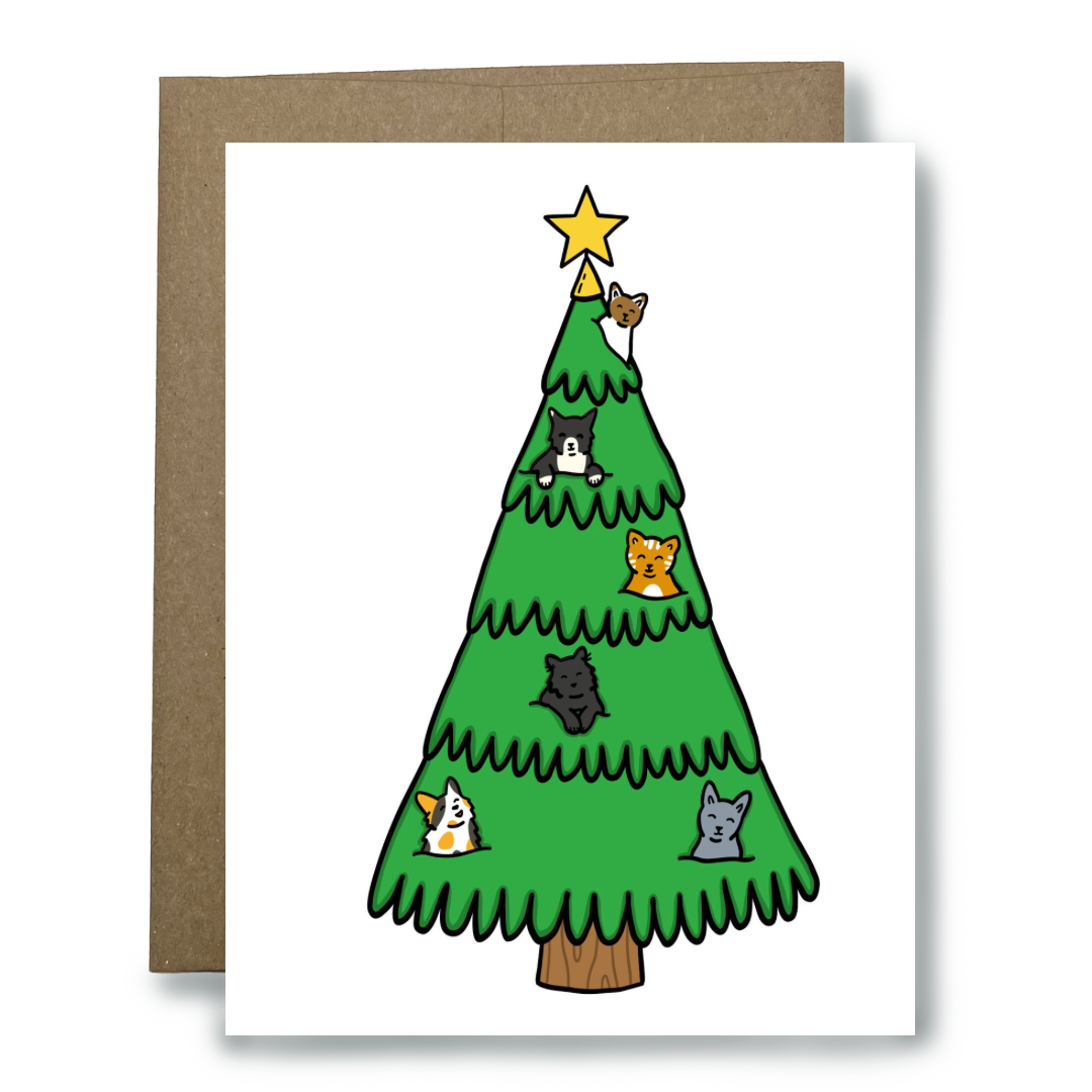 Merry Cat-mas Stationery Set