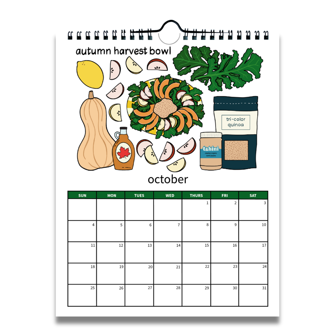2026 Kitchen Wall Calendar