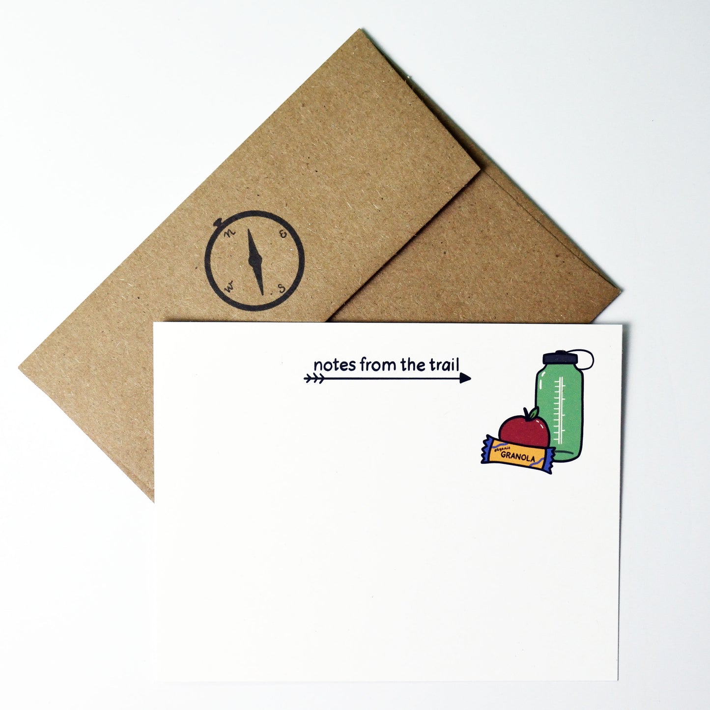 Notes from the Trail stationery set