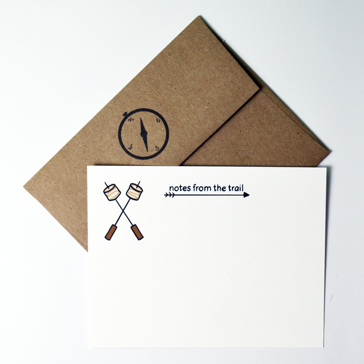 Notes from the Trail stationery set