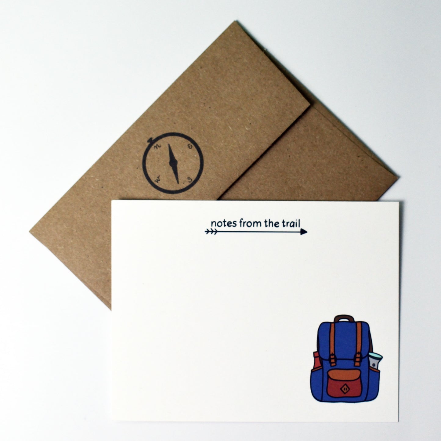Notes from the Trail stationery set