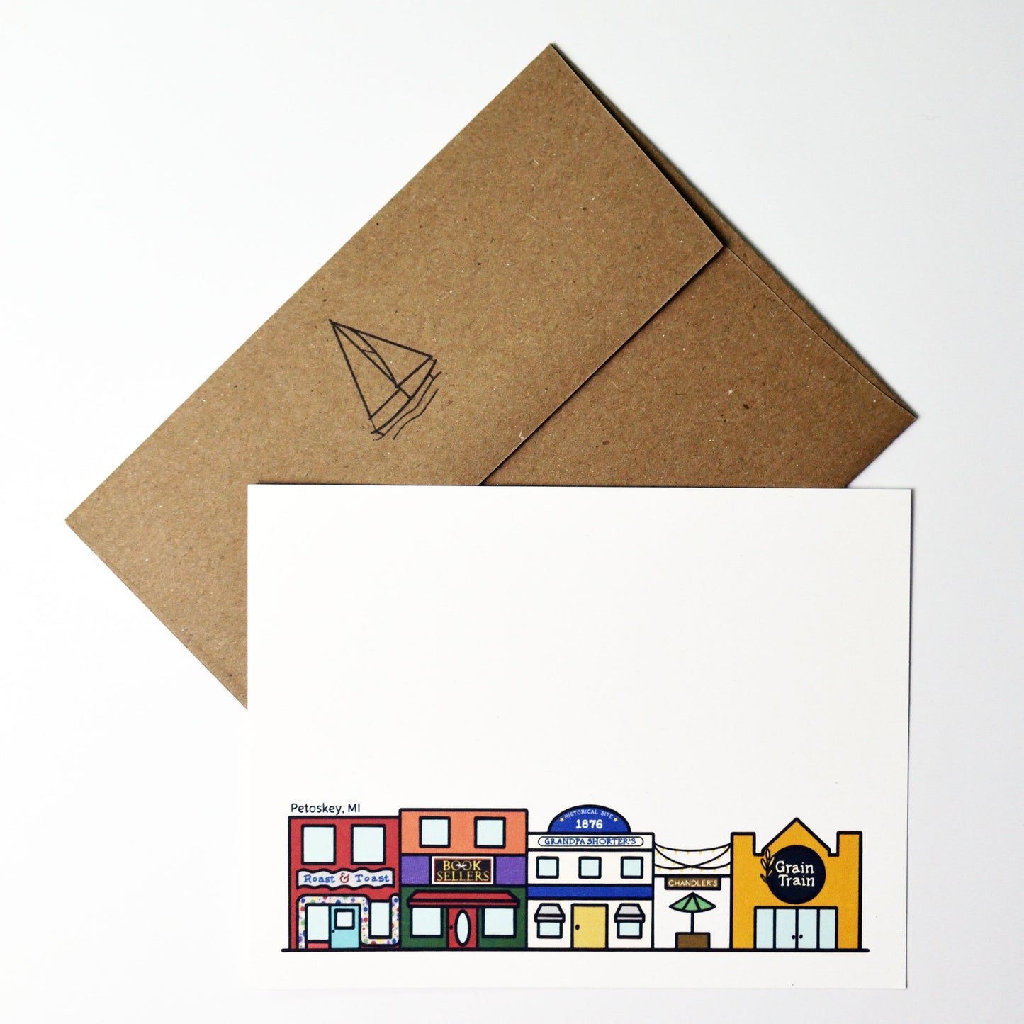 Petoskey, MI stationery set