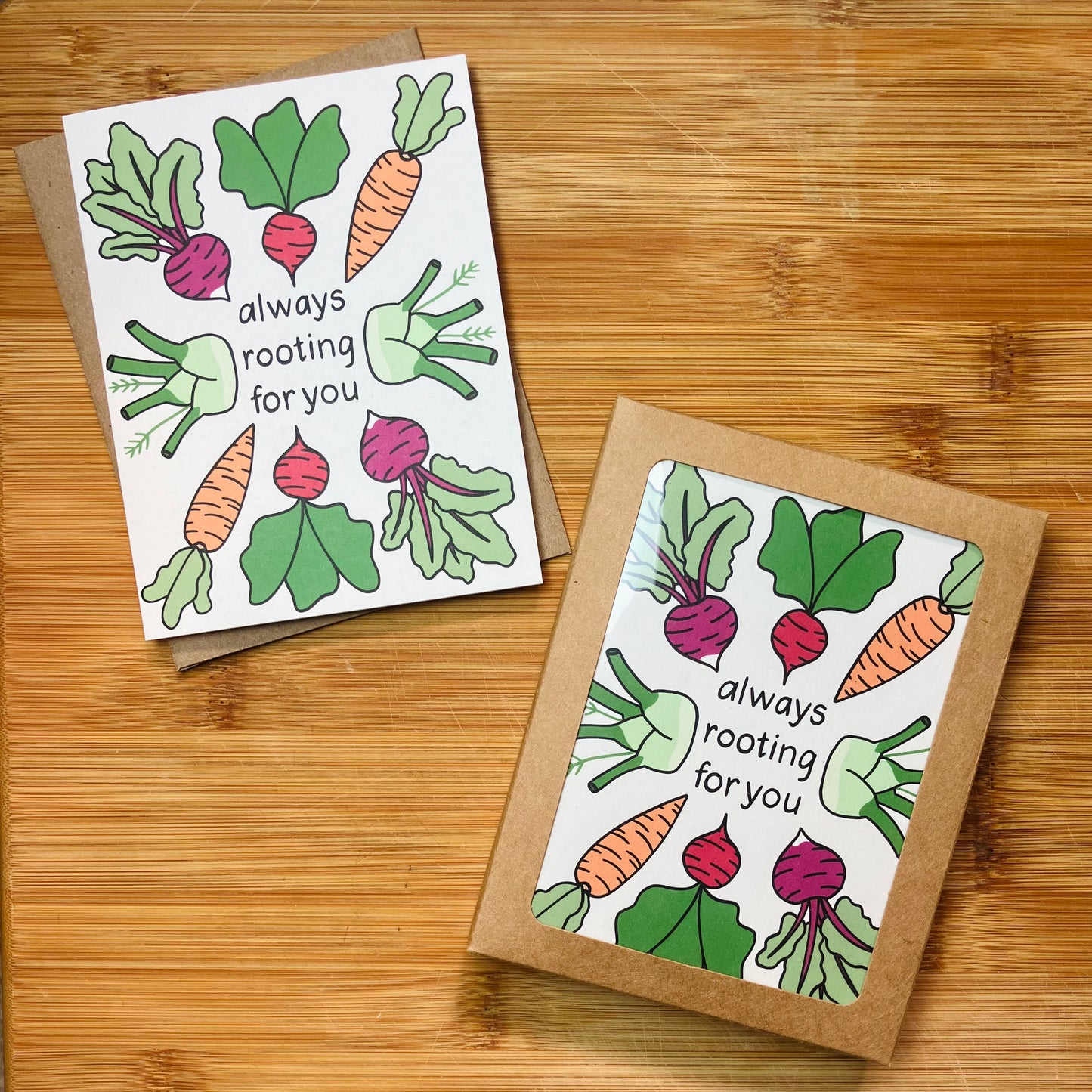 Rooting for You Stationery Set