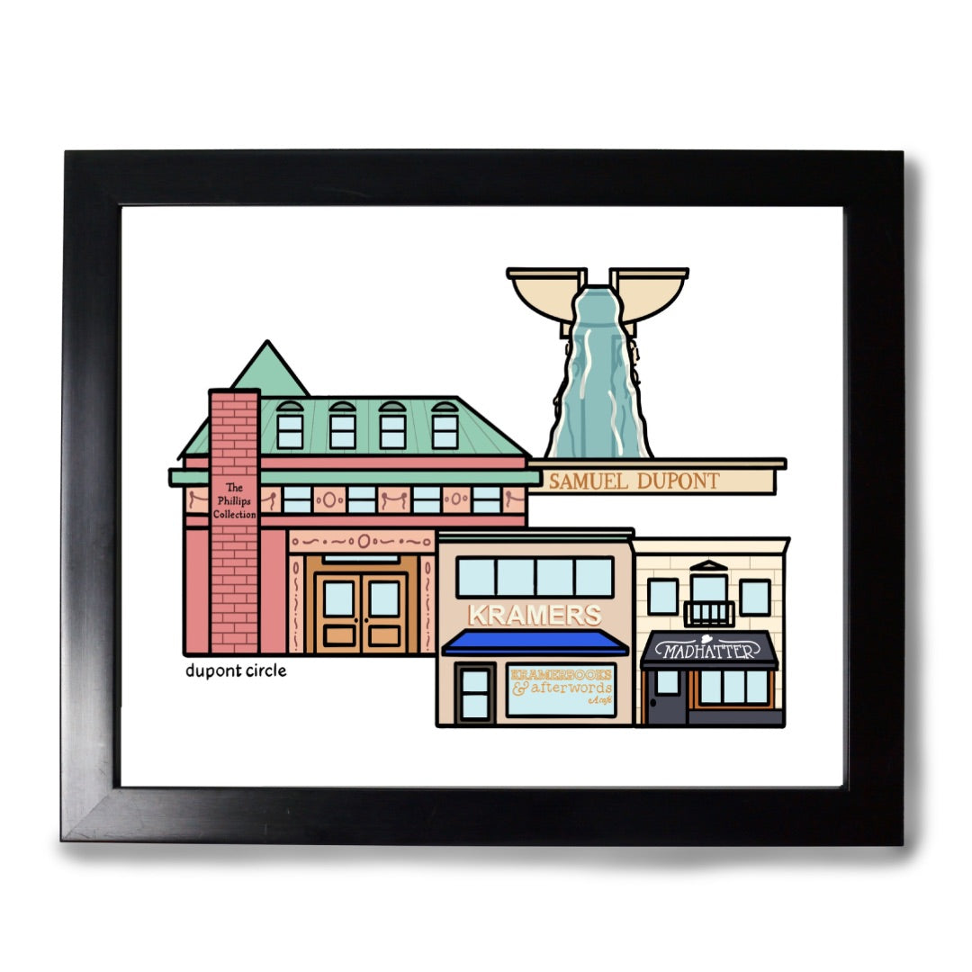 DuPont Circle Art Print