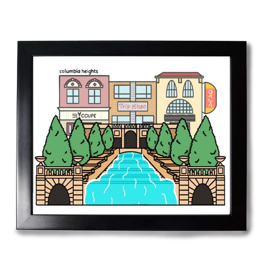 Columbia Heights Art Print