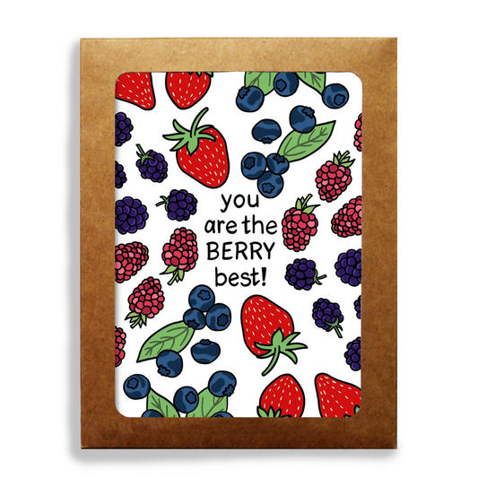 You are the Berry Best Stationery Set