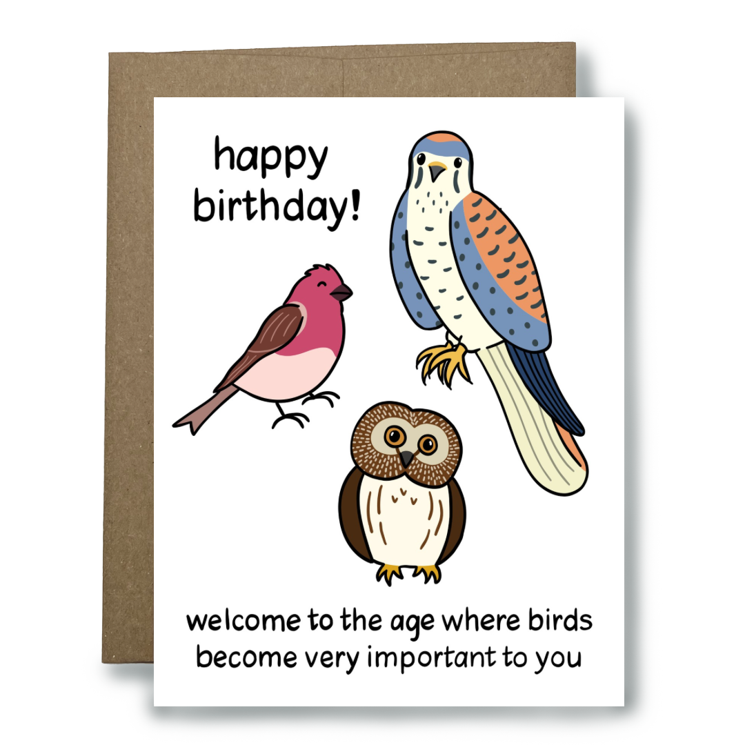 Birder's Birthday Card