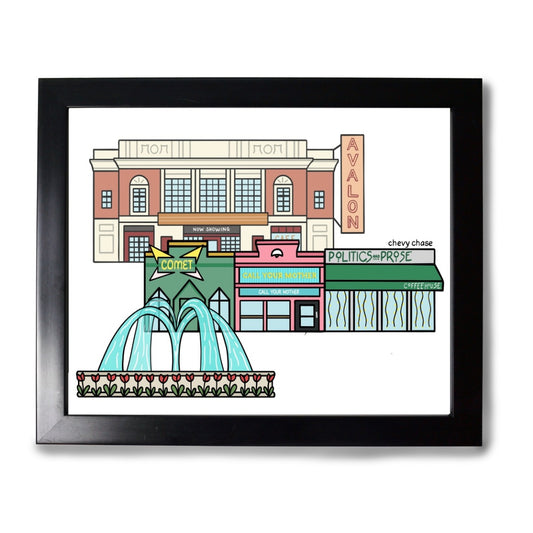 Chevy Chase Art Print