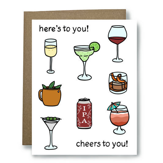 Cheers to You Card
