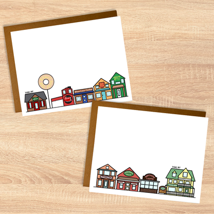 Inlet, NY stationery set
