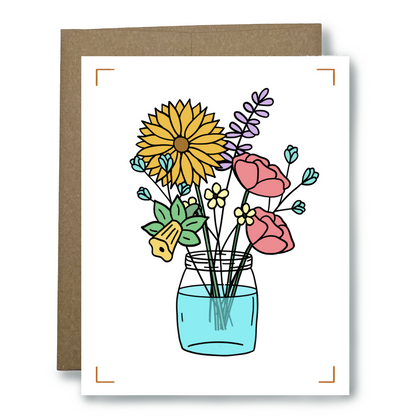 Say it with Flowers Card