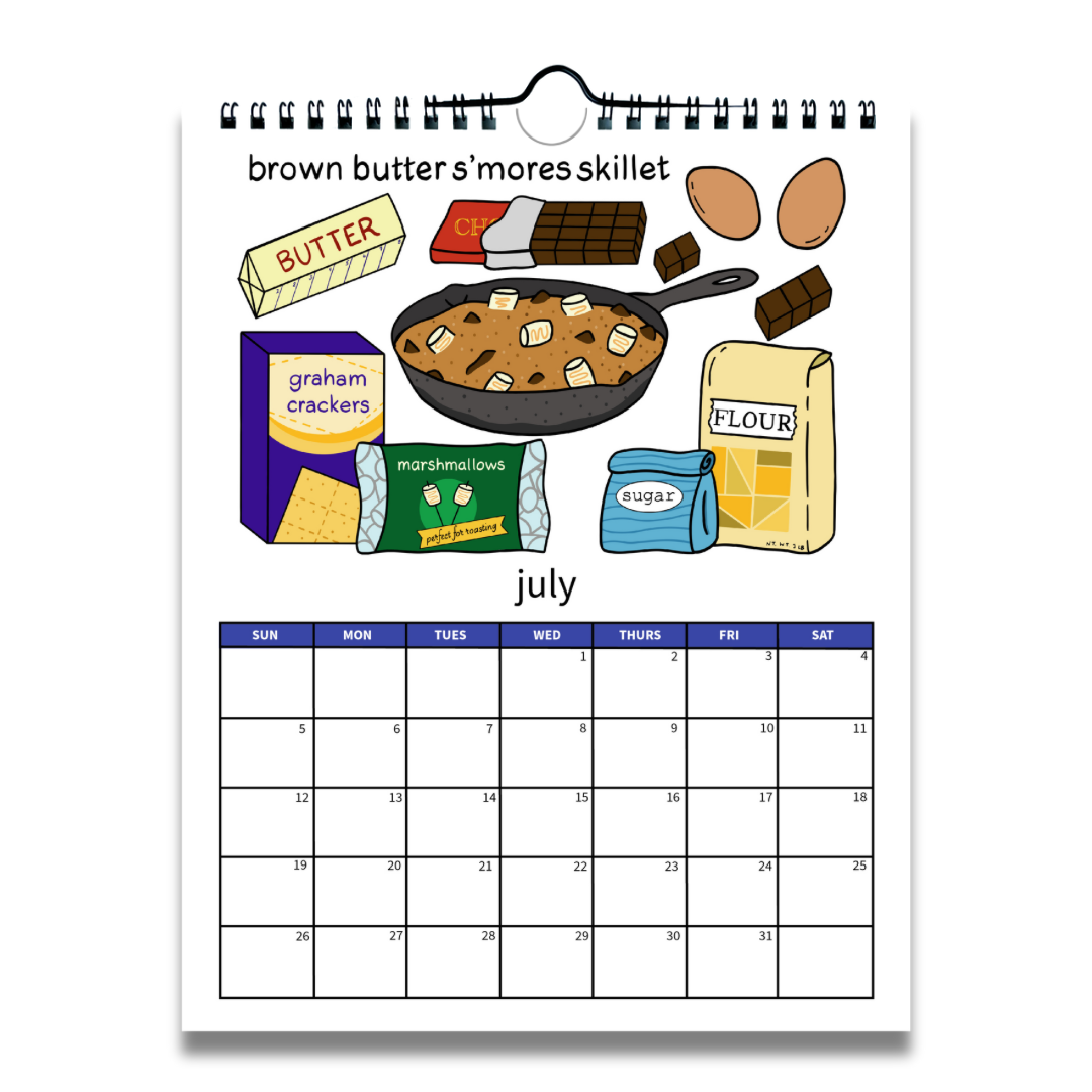 2026 Kitchen Wall Calendar