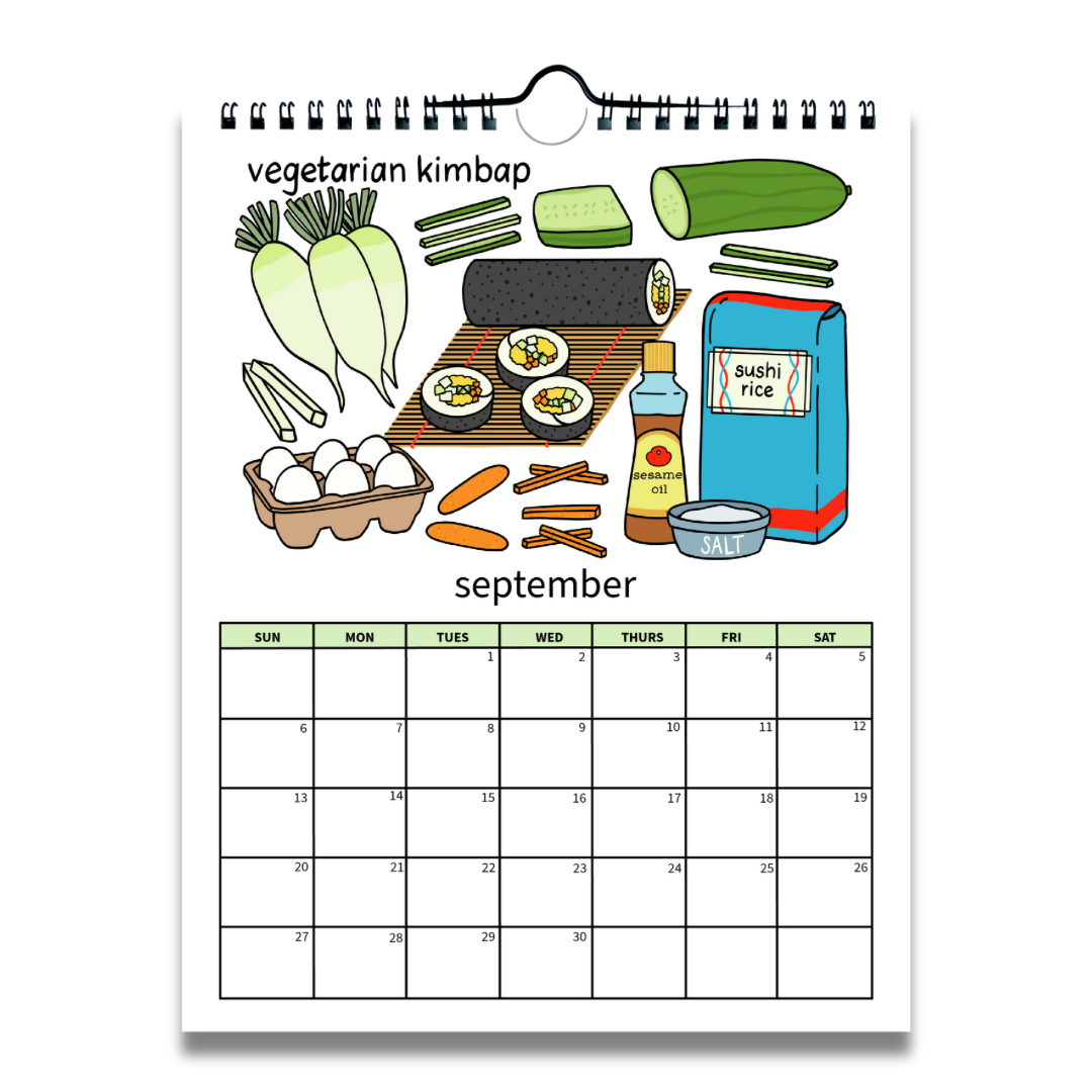 2026 Kitchen Wall Calendar
