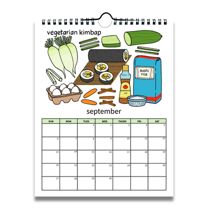 2026 Kitchen Wall Calendar