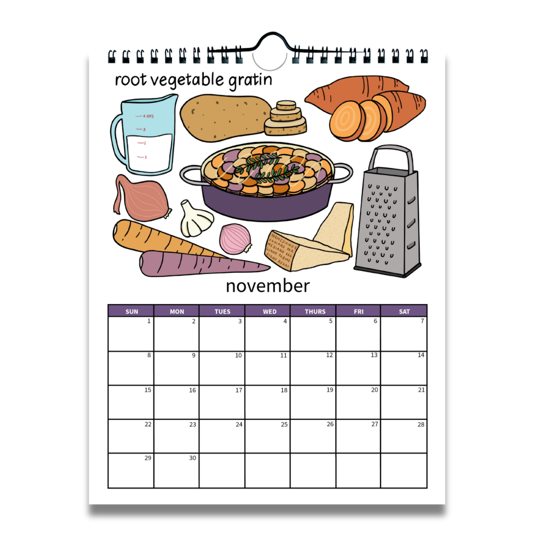2026 Kitchen Wall Calendar