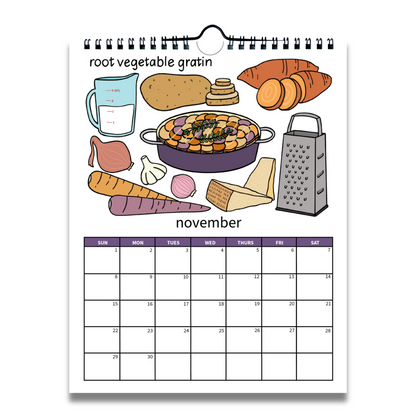 2026 Kitchen Wall Calendar