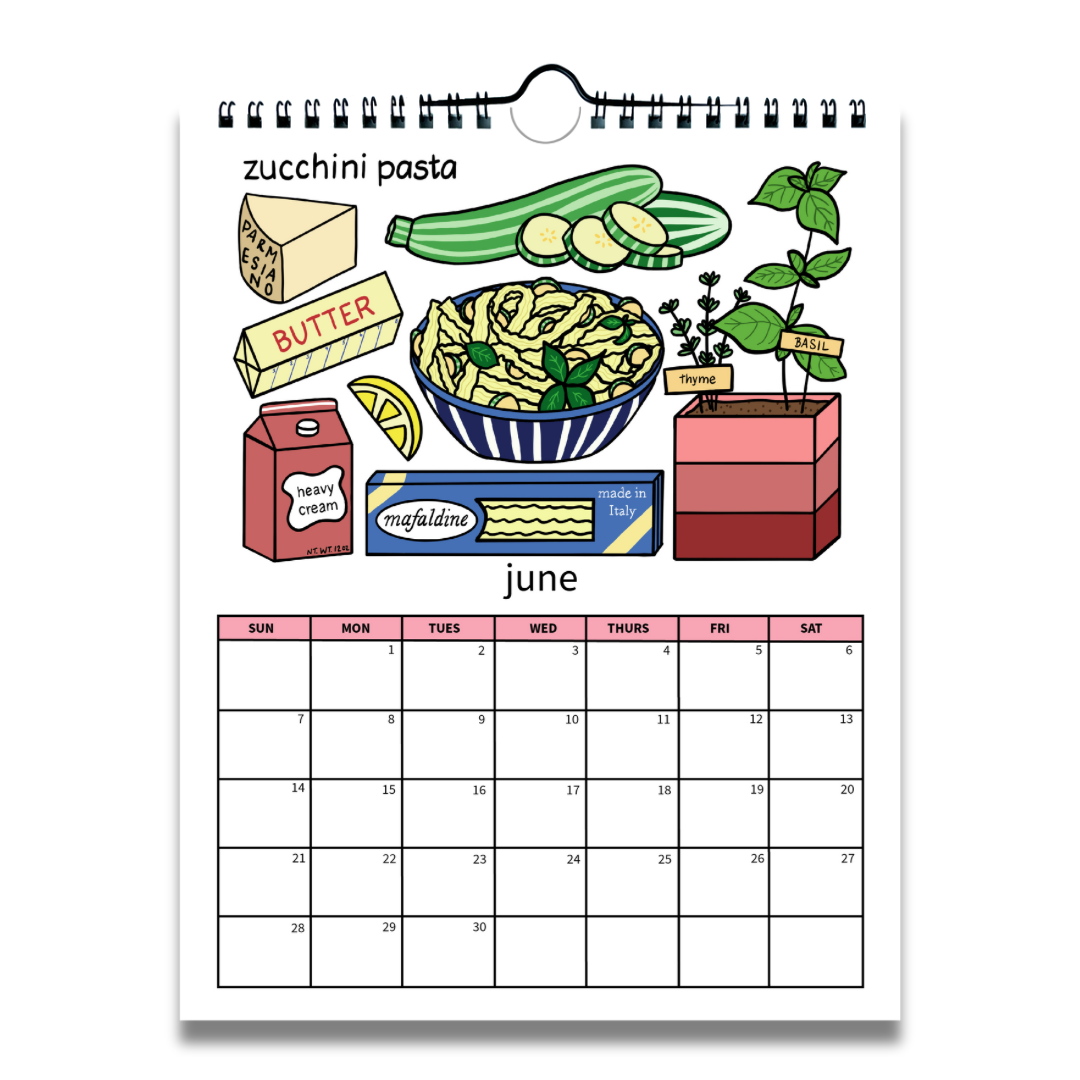 2026 Kitchen Wall Calendar