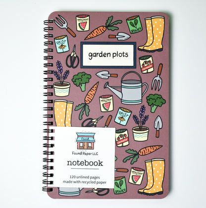 Garden Plots Notebook