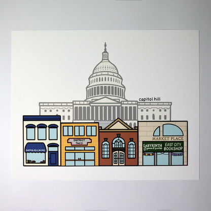 Capitol Hill Art Print