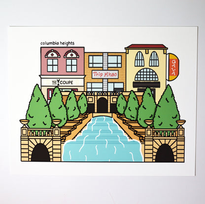 Columbia Heights Art Print