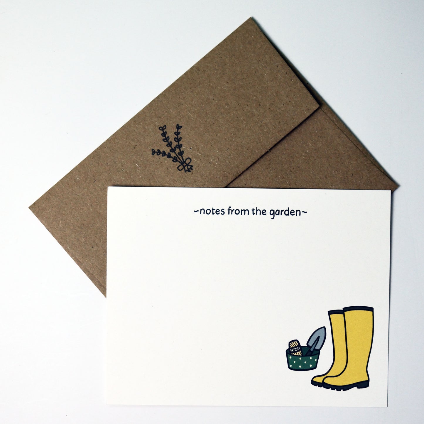 Notes from the Garden stationery set