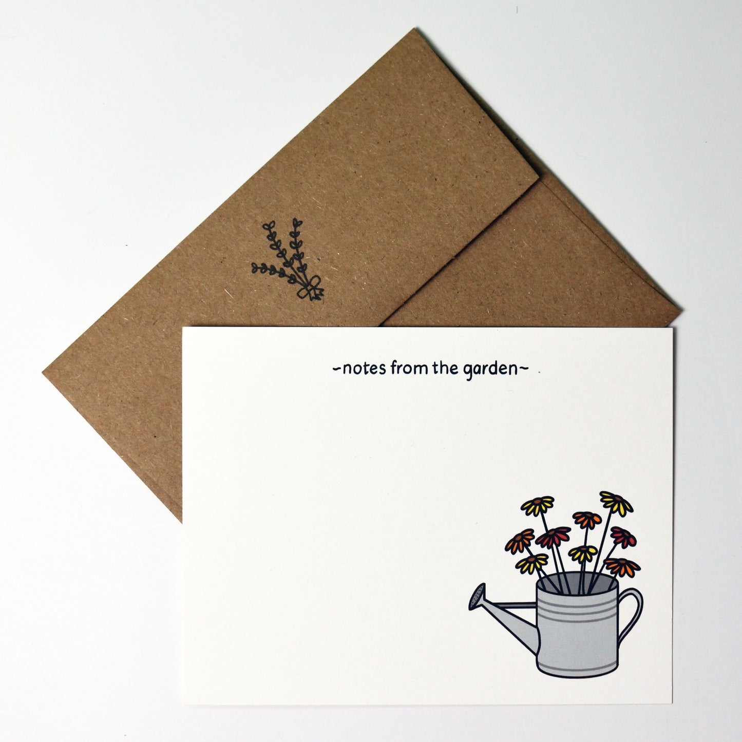 Notes from the Garden stationery set