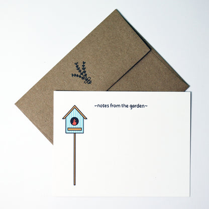 Notes from the Garden stationery set