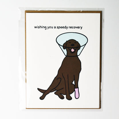 Get Well Card - Cone of Shame