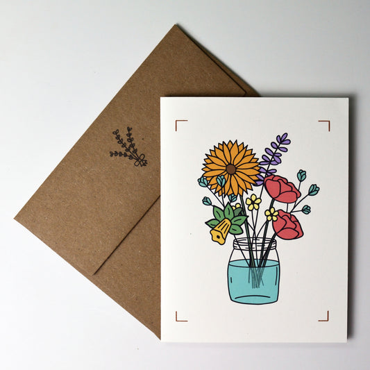 Say it with Flowers Card