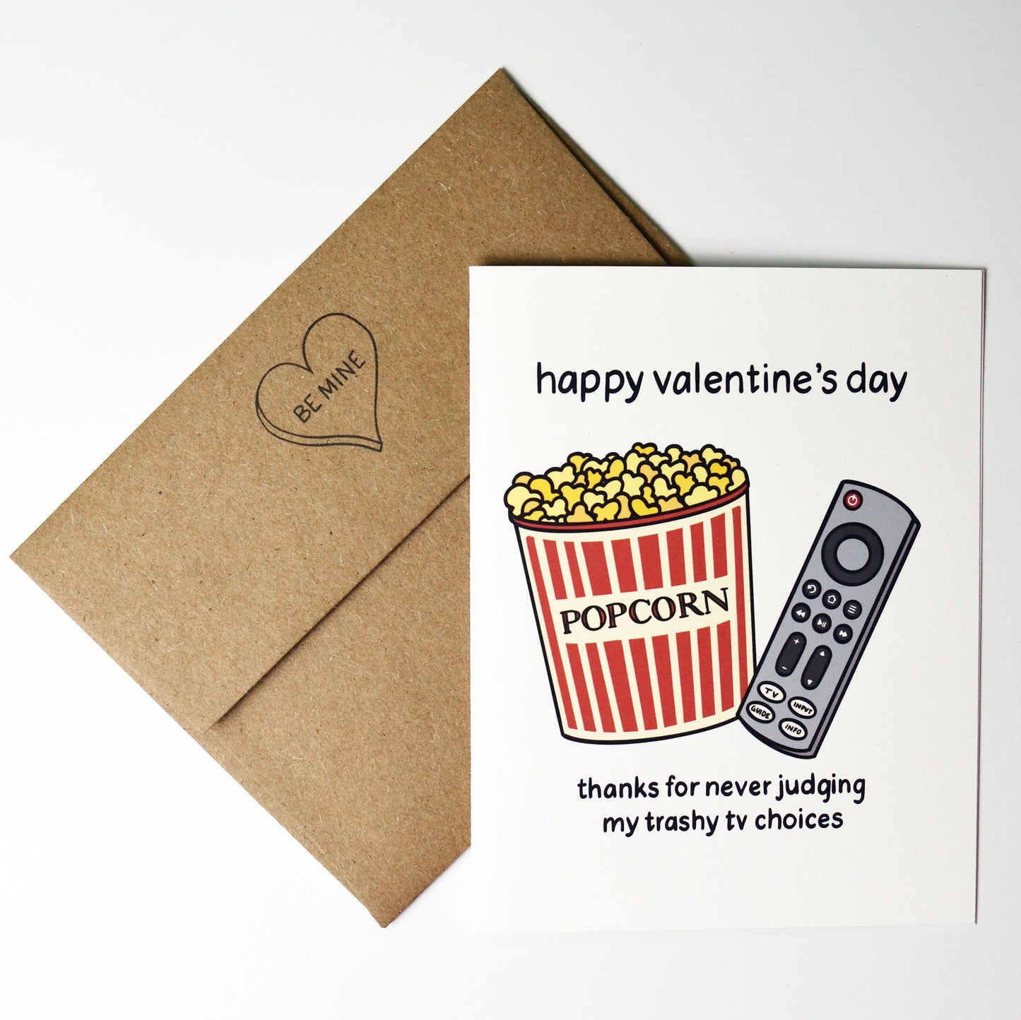 TV Lover's Valentines Card