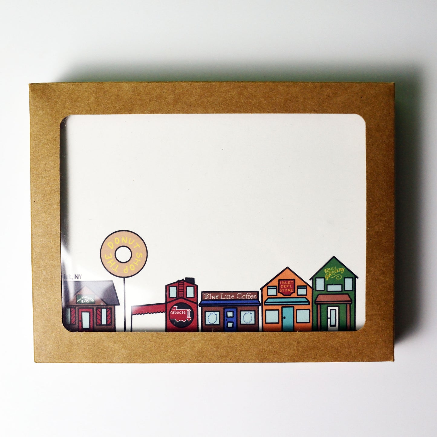 Inlet, NY stationery set