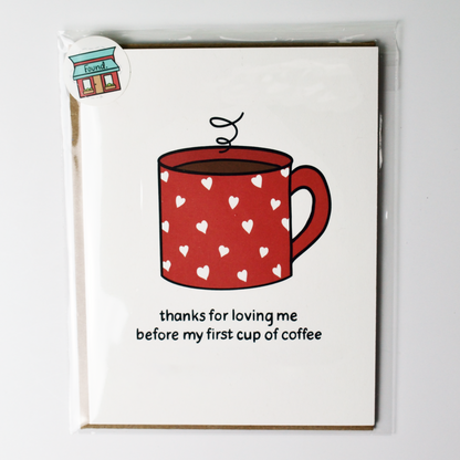 Love & Coffee Card