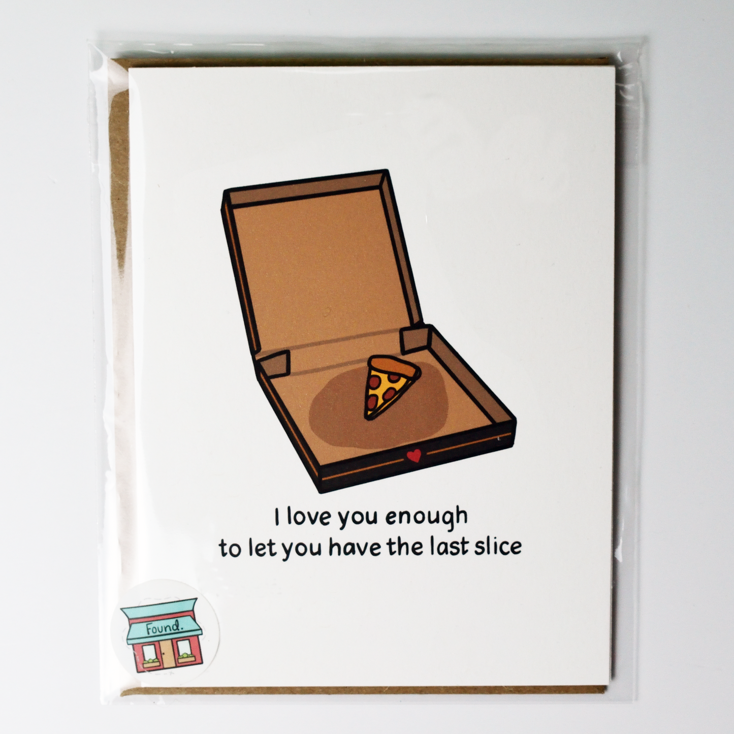 Love & Pizza Card