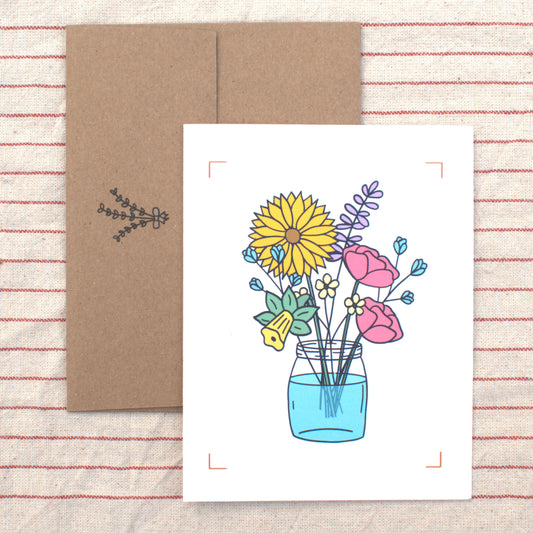 Say it with Flowers Card