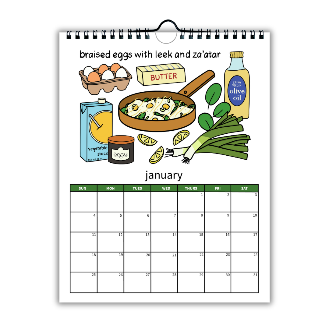 2026 Kitchen Wall Calendar