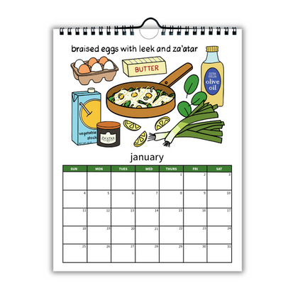 2026 Kitchen Wall Calendar