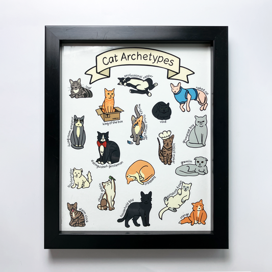 Cat Archetypes Print