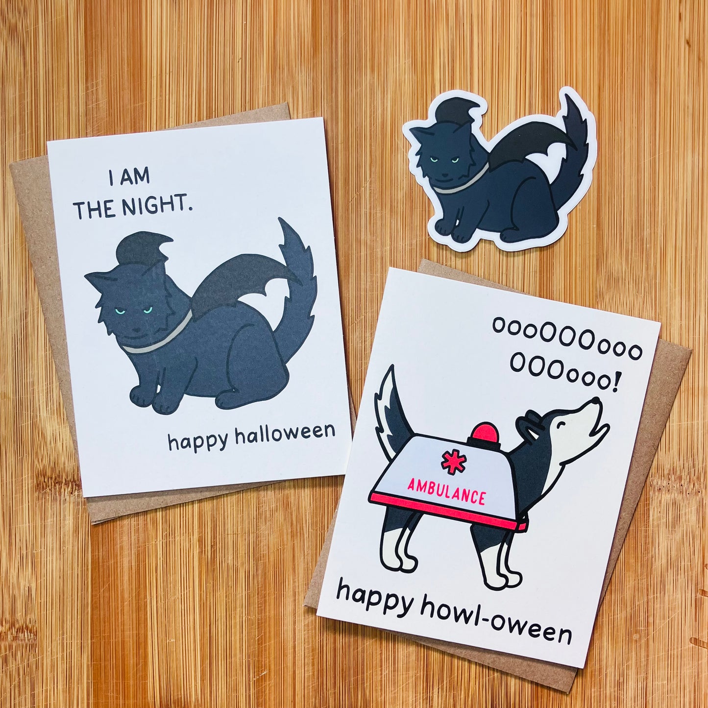 Batcat Sticker