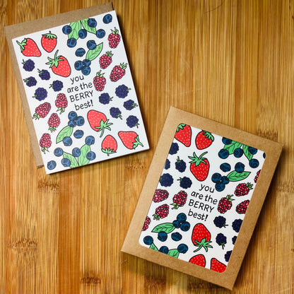 You are the Berry Best Stationery Set