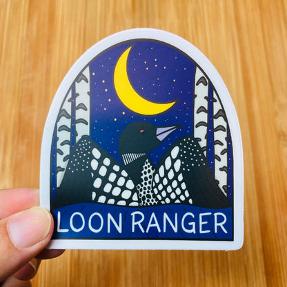 Loon Ranger Sticker