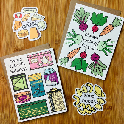 Send Nood(le)s Pasta Sticker