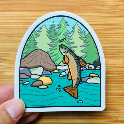 Fly Fishing Sticker