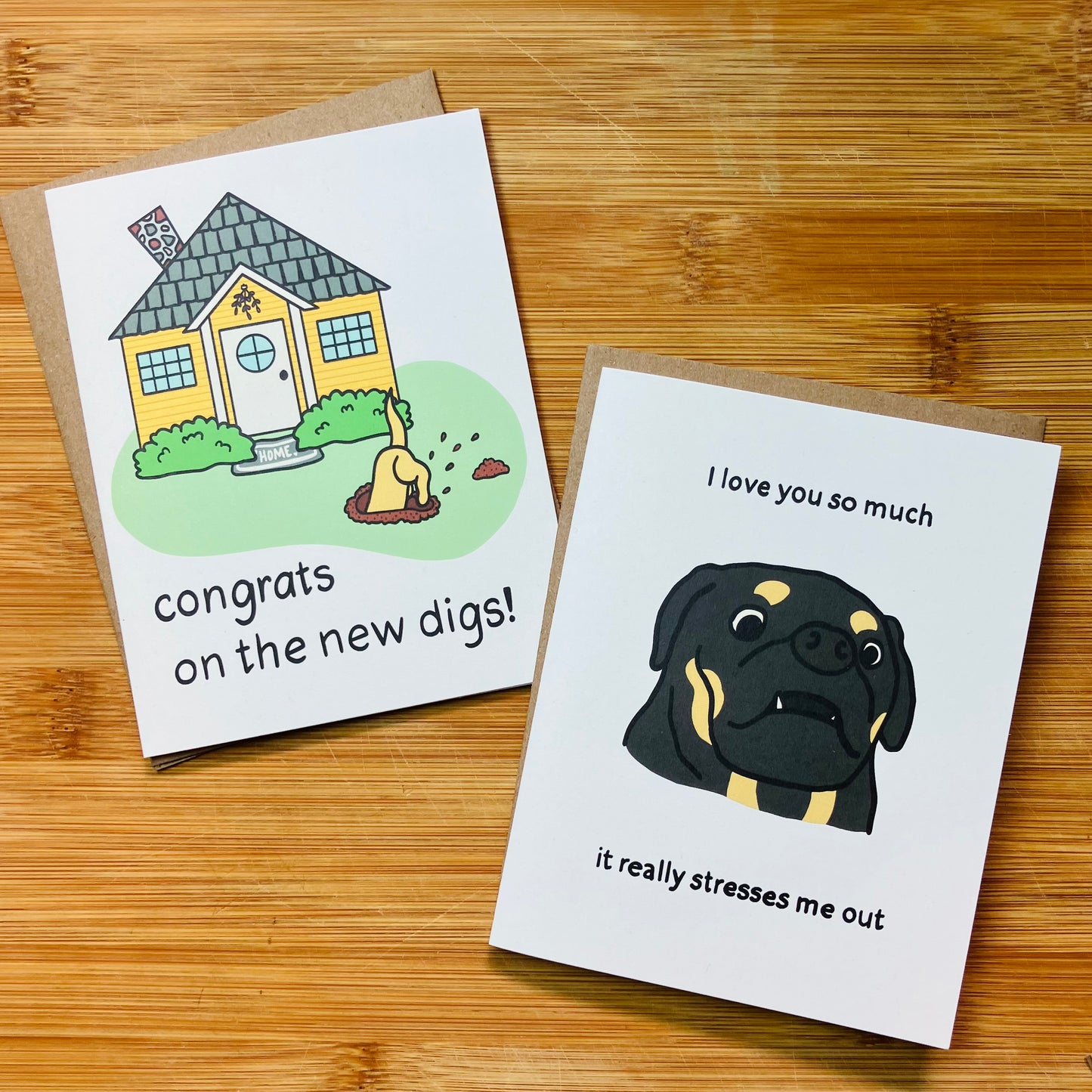 Congrats on the New Digs! New House Card