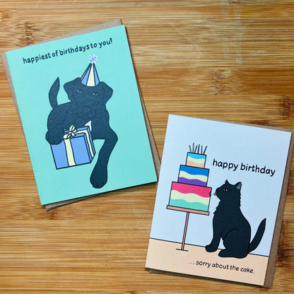 Party Dog Birthday Card