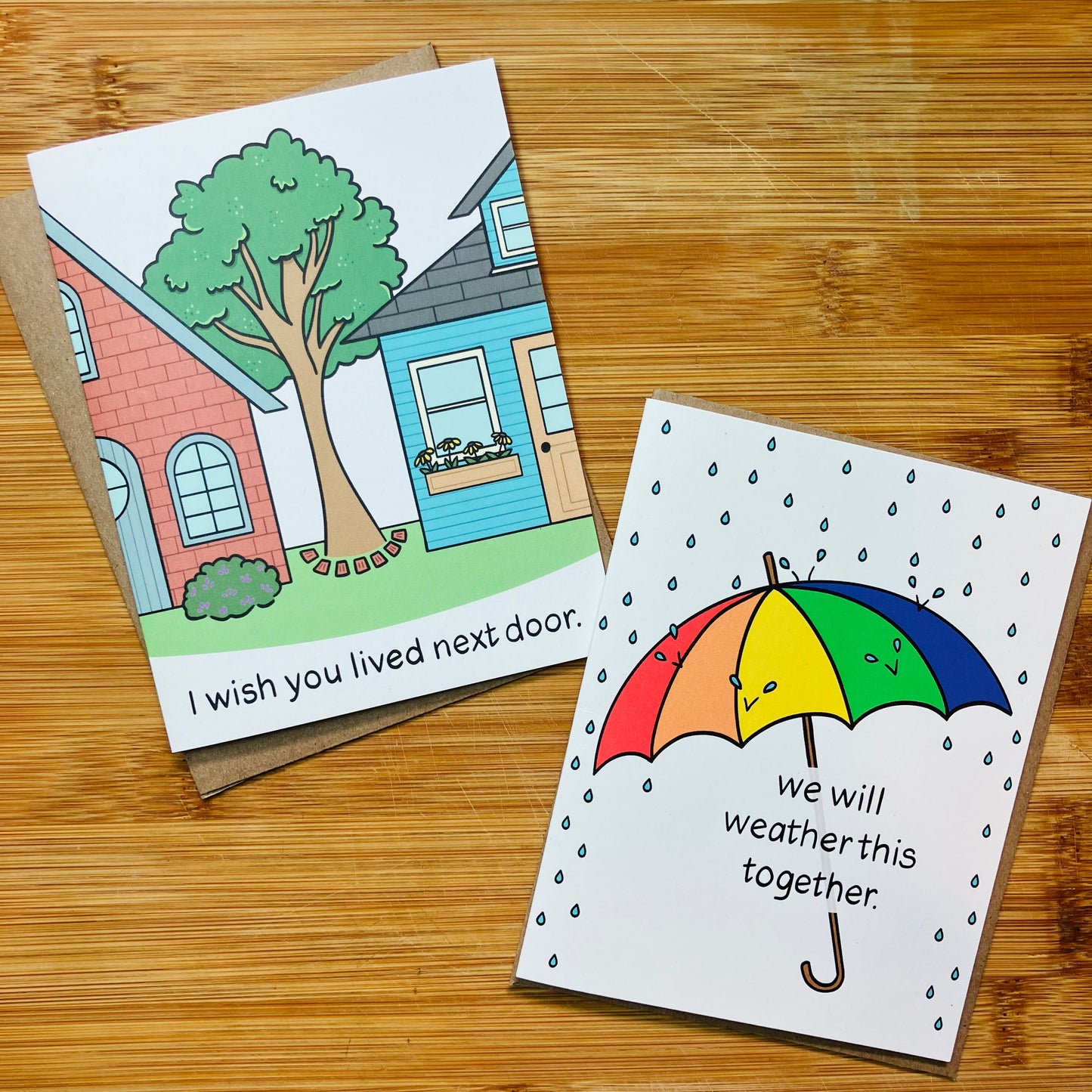 I Wish You Lived Next Door Card