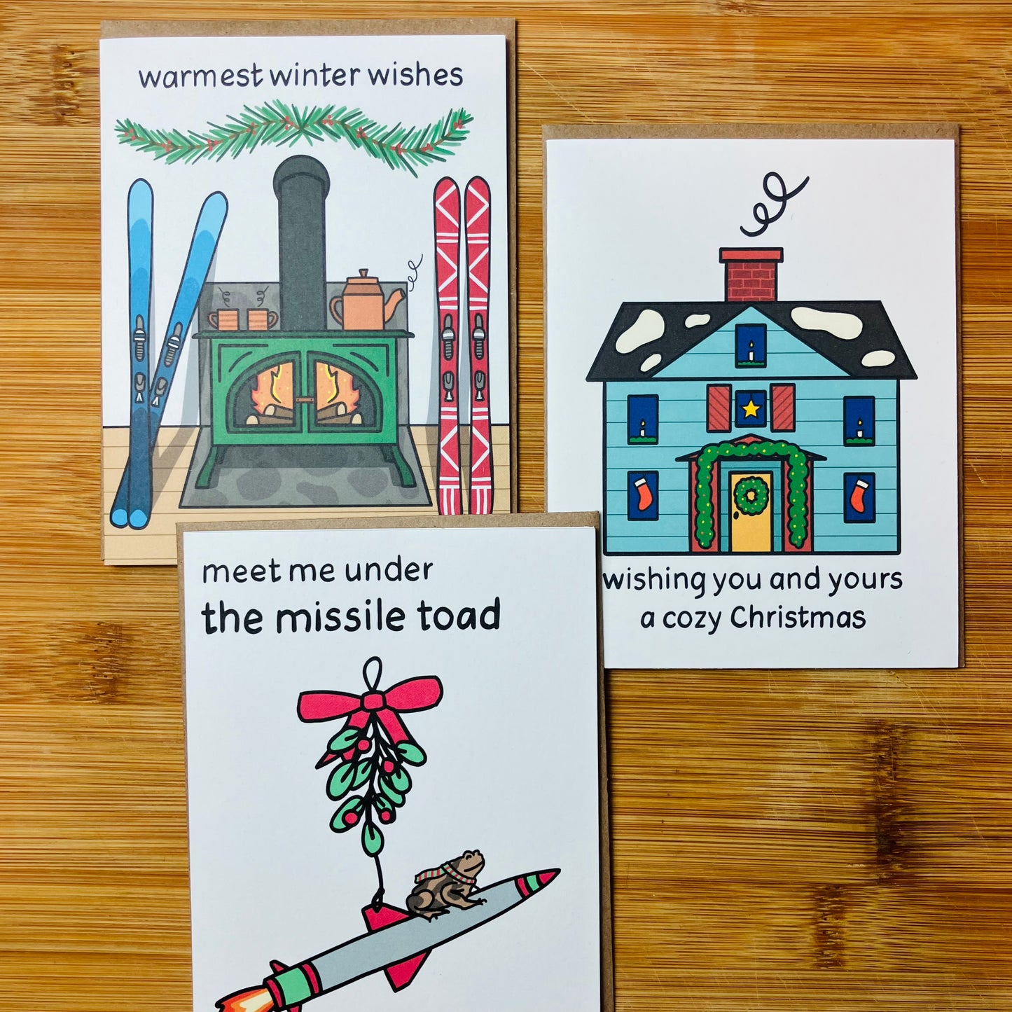 Meet Me Under the Missile-Toad Card