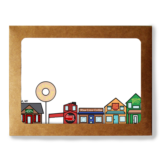 Inlet, NY stationery set